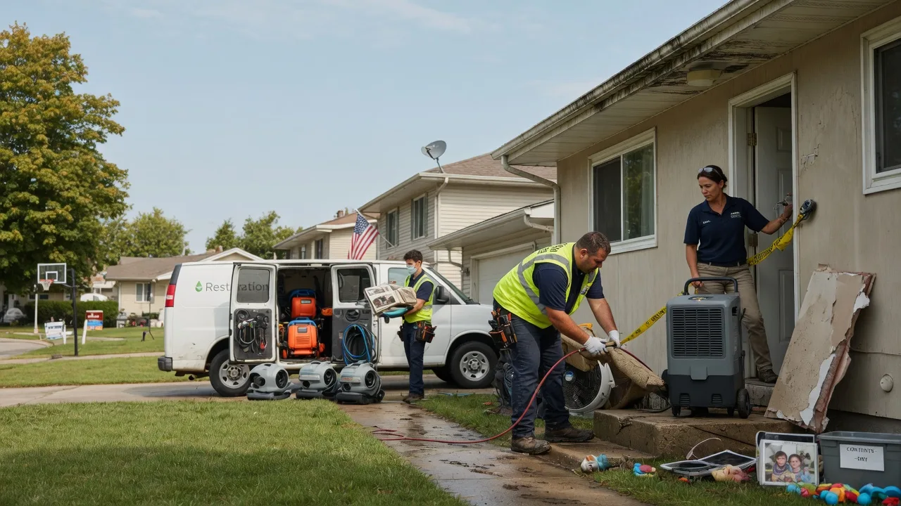 Water Damage Restoration in Bridgeport, MI near me